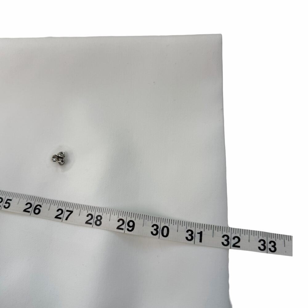 New Likely Cameron Feather Trim Crystal Embellished Minidress Size 4 - Picture 10 of 10